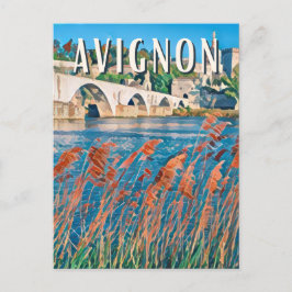 Avignon Photo Vintage Vykort