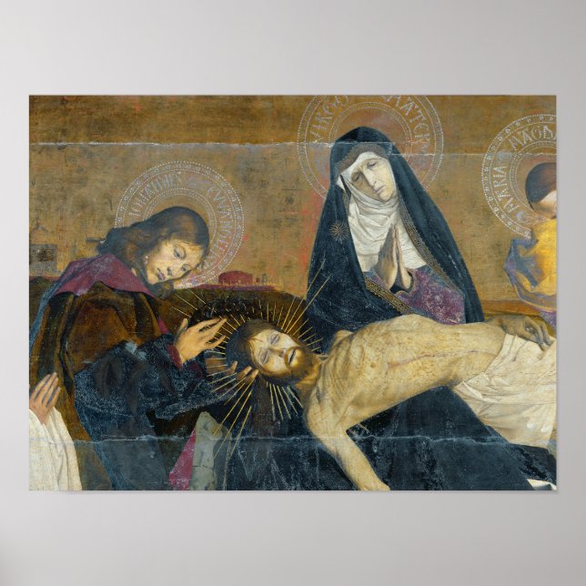 Avignon Pieta, 1450-60 Poster (Framsidan)