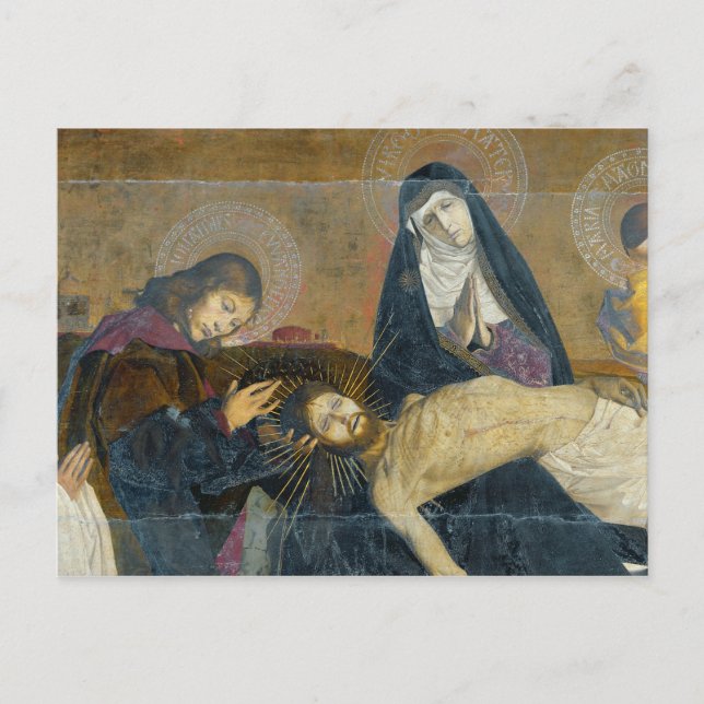 Avignon Pieta, 1450-60 Vykort (Framsida)
