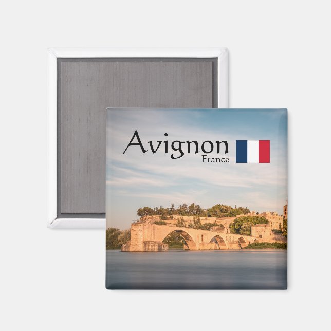 Avignon Souvenir Magnet (Front/Back)
