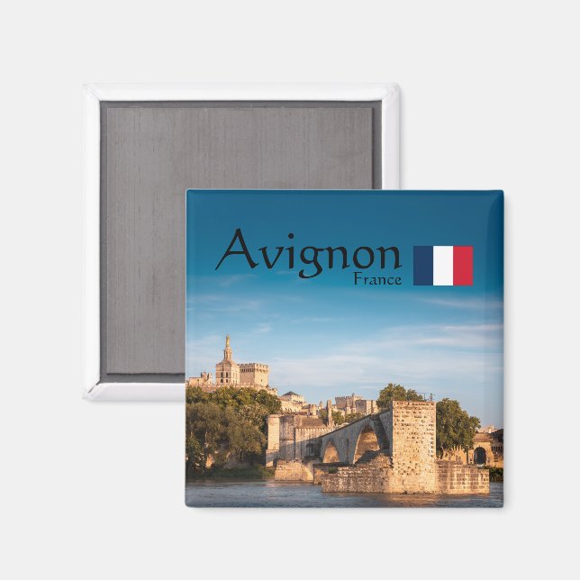 Avignon Souvenir Magnet (Front/Back)