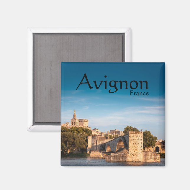 Avignon Souvenir Magnet (Front/Back)