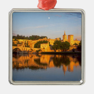 Avignon, Vaucluse, Provence, Frankrike, Rhone Julgransprydnad Metall