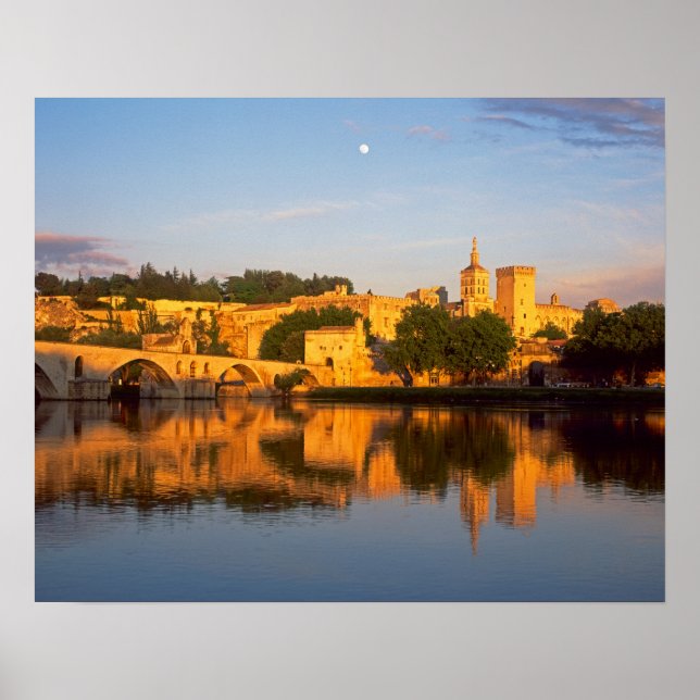 Avignon, Vaucluse, Provence, Frankrike, Rhone Poster (Framsidan)