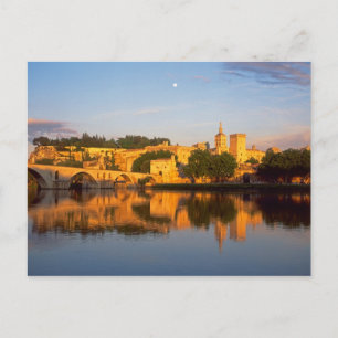 Avignon, Vaucluse, Provence, Frankrike, Rhone Vykort