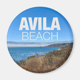 Avila Beach California Overlook Photography Magnet