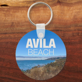 Avila Beach California Overlook Photography Nyckelring
