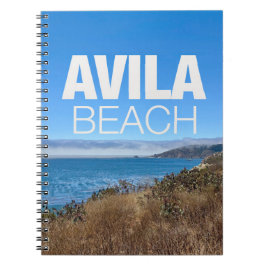 Avila Beach California Photography Anteckningsbok