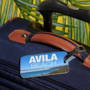 Avila Beach Kalifornien Fotografi Bagagebricka