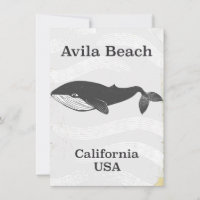 Avila Beach Kalifornien Resa affisch