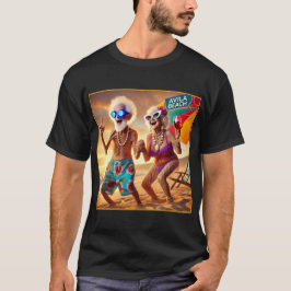 AVILA BEACH SOLNEDGÅENDE SENIORER T SHIRT