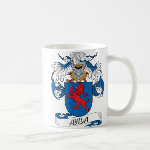 Avila familjvapensköld kaffemugg