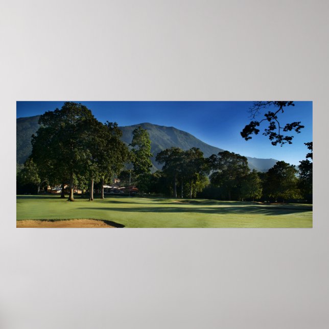 Avila från hål 18 poster (Framsidan)