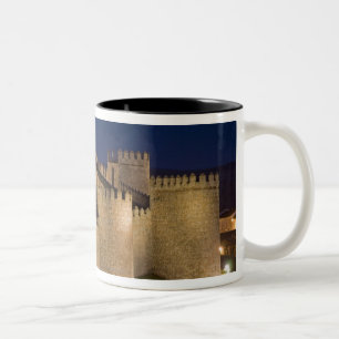 Avila, Kastilien och León, Spanien Två-Tonad Mugg