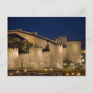 Avila, Kastilien och León, Spanien Vykort