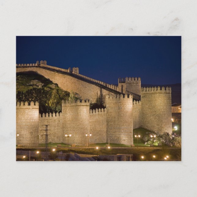 Avila, Kastilien och León, Spanien Vykort (Framsida)