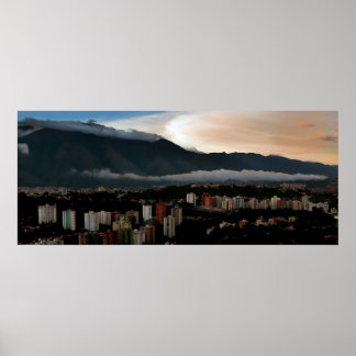 Avila vid solnedgången poster