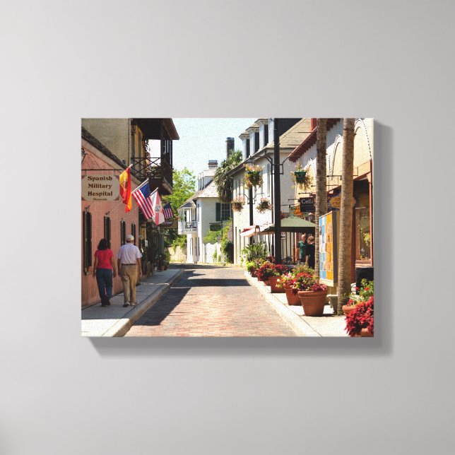 Avile Street Canvastryck (Framsida)