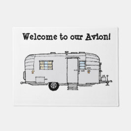 Avion Doormat - Redo att anpassa sig!