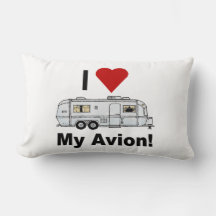 Avion Trailer Kudde, 53 cm, Reversibel