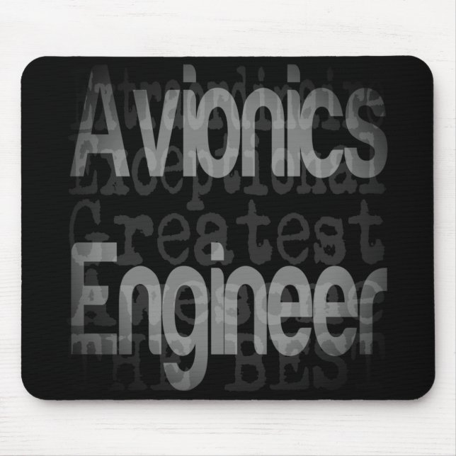 Avionics Ingenjör Extraordinaire Musmatta (Framsidan)