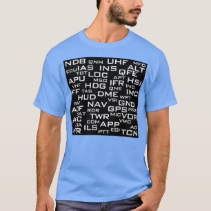 Avioniska akronymer t shirt