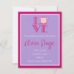Aviva Paige Announcement Meddelande