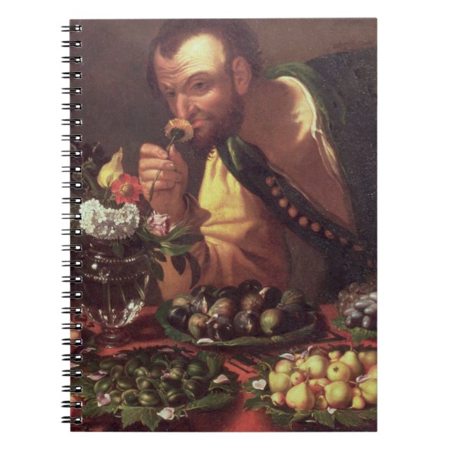 Avkänningen av lukten anteckningsbok med spiral (Framsidan)