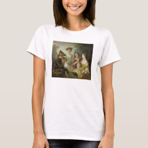 Avkänningen av lukten, c.1744-47 (olja på kanfas t-shirt