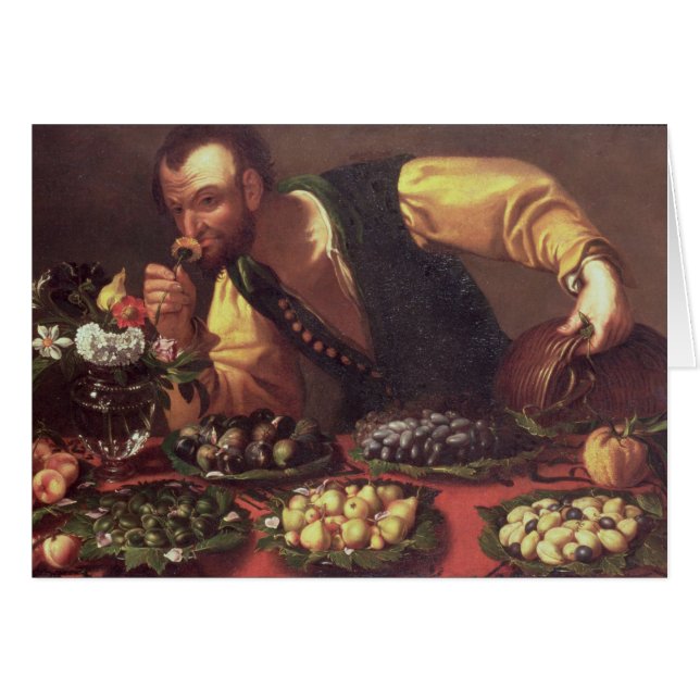 Avkänningen av lukten hälsningskort (Framsidan Horizontal)