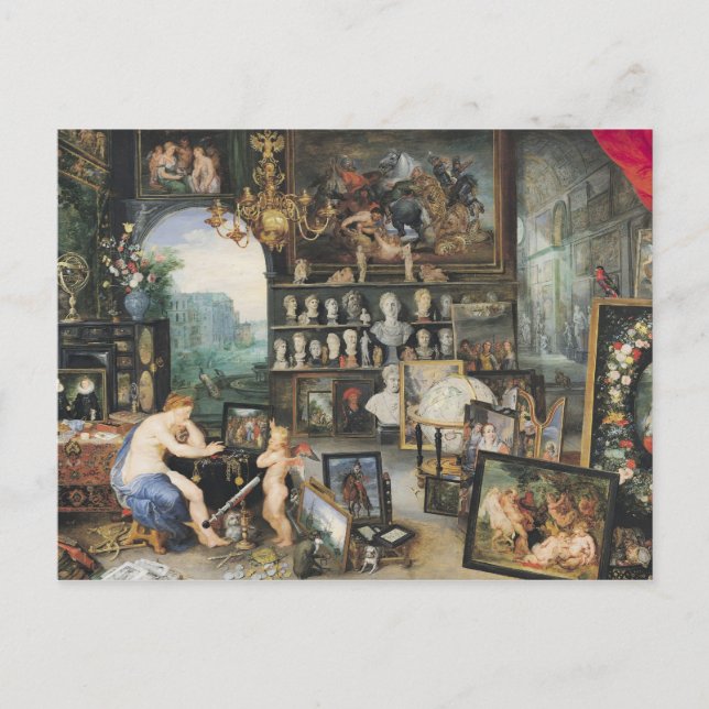 Avkänningen av sikt, 1617 vykort (Framsida)