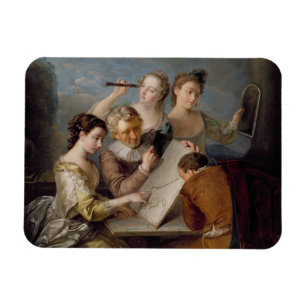 Avkänningen av sikt, c.1744-47 (olja på kanfas) magnet