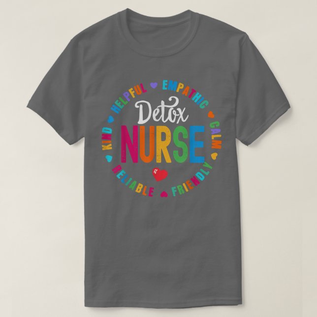 Avkänningsvecka för Deto Nurse Squad T Shirt (Design framsida)