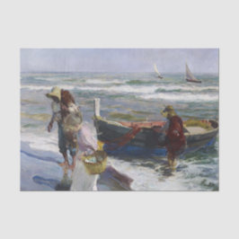 Avkastning från fiske, Joaquin Sorolla y Bastida