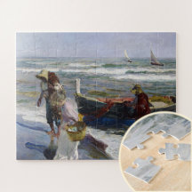Avkastning från fiske, Joaquin Sorolla y Bastida