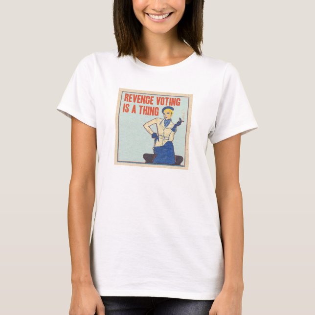 Avkastningsomröstning är ett sak t shirt (Framsida)