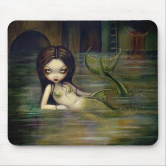 "Avkloppsjöjungfru" Mousepad Musmatta