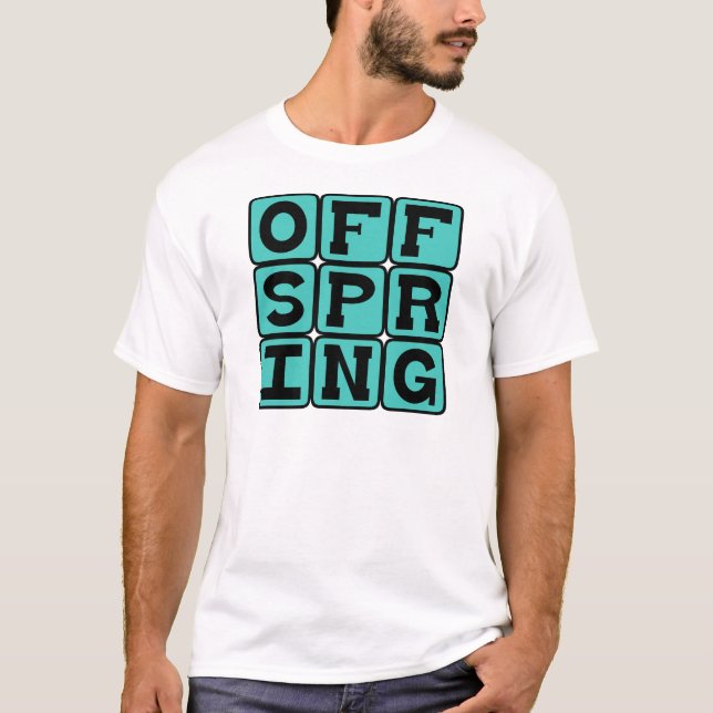 Avkomma, Bebis eller Barn Tee Shirt (Framsida)