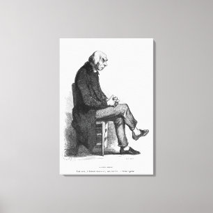 Avla Goriot, illustration från 'Le Pere Canvastryck