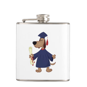 Avlägga examen hundclipart fickplunta