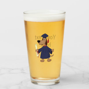 Avlägga examen hundclipart glaskopp