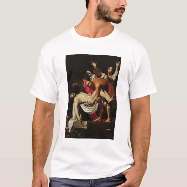 Avlagring 1602-4 (olja på kanfas) t-shirt (Framsida)
