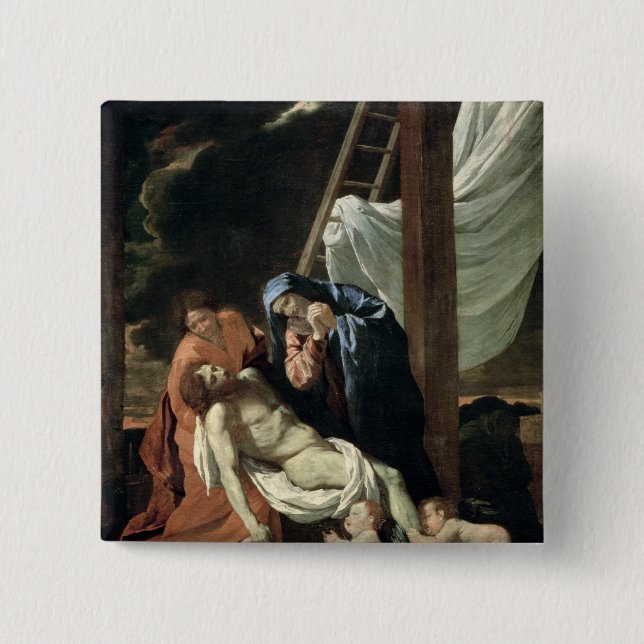 Avlagringen, c.1630 knapp (Framsida)