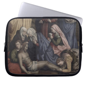 Avlagringen (olja på kanfas) laptop fodral
