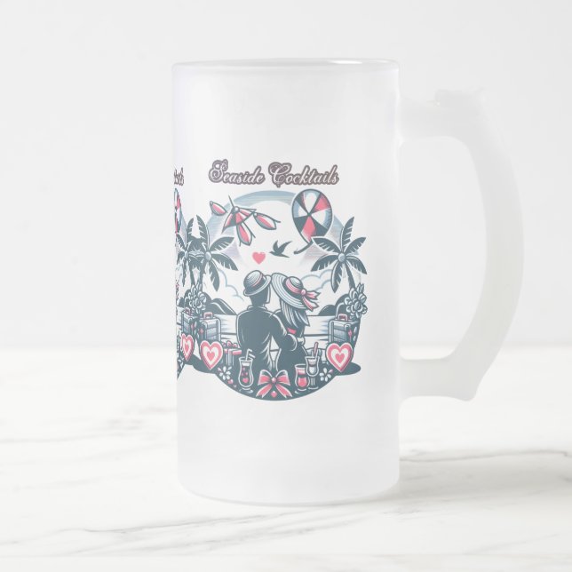 Avlägsen Äventyr Frostat Ölglas (Höger)