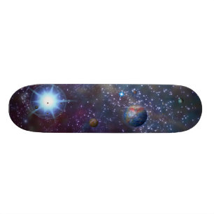 Avlägsen galax skateboard bräda 21,5 cm