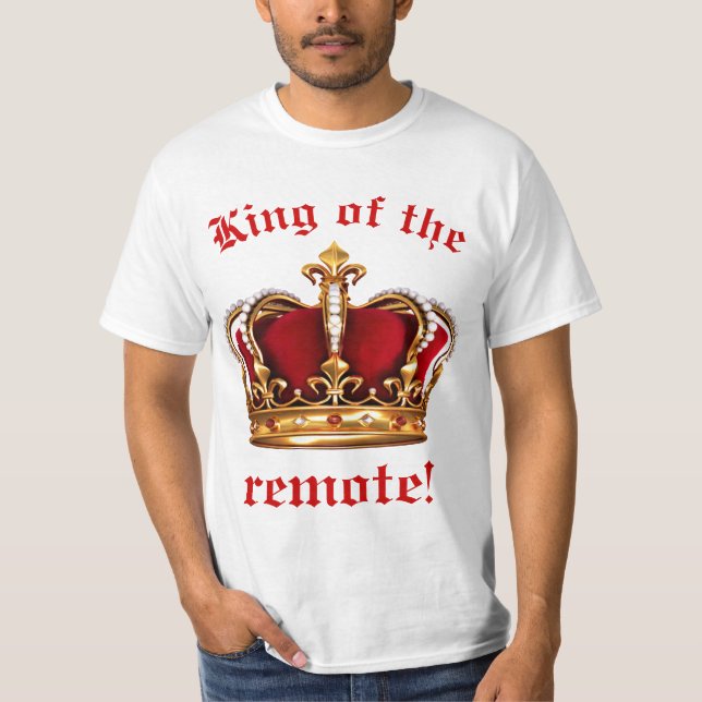 Avlägsen kung tee shirt (Framsida)