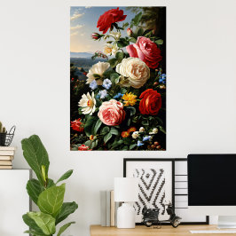 Avlägsen trädgård poster