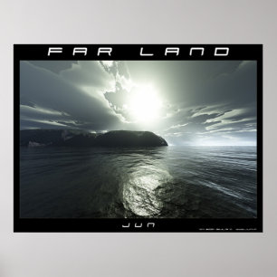 AVLÄGSET LAND POSTER
