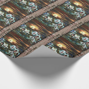 Avlägset ljust presentpapper